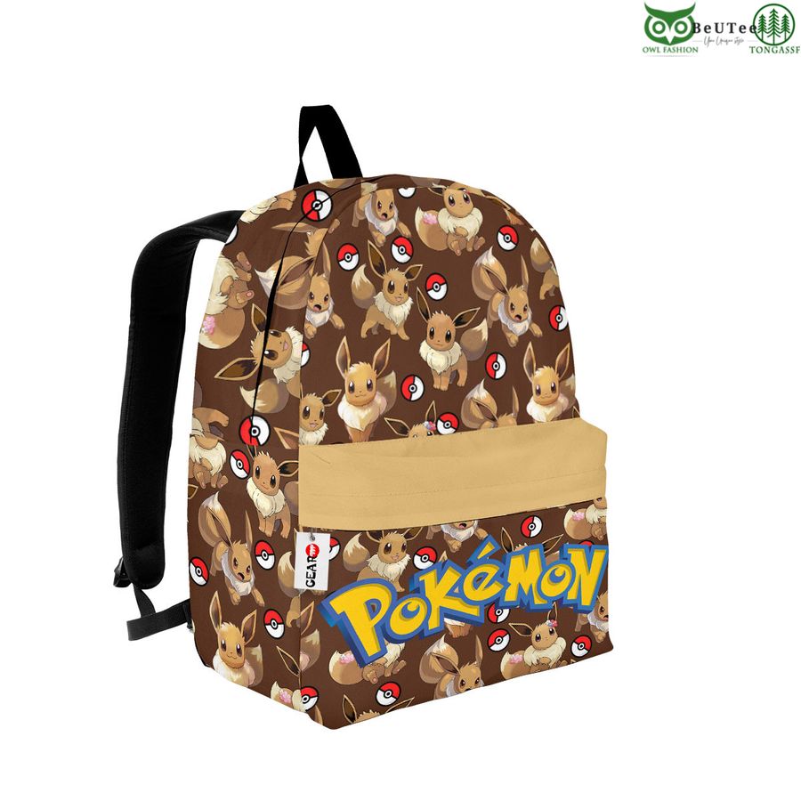 188 Eevee Backpack Pokemon Anime Bag Gifts Ideas for Otaku