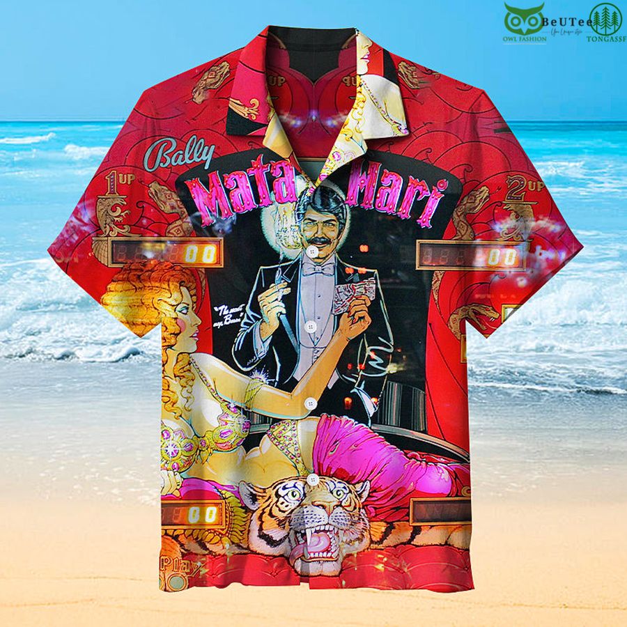 340 Mata Hari Pinball Hawaiian Shirt