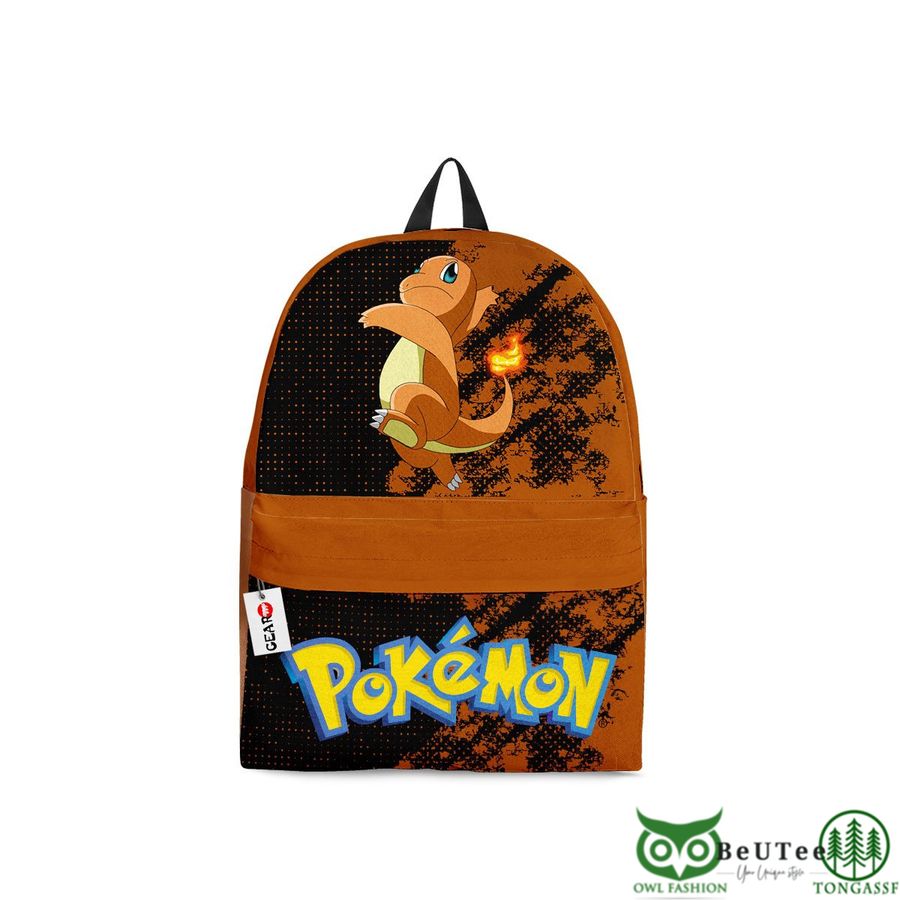 Charmander Backpack Custom Anime Pokemon Bag Gifts for Otaku