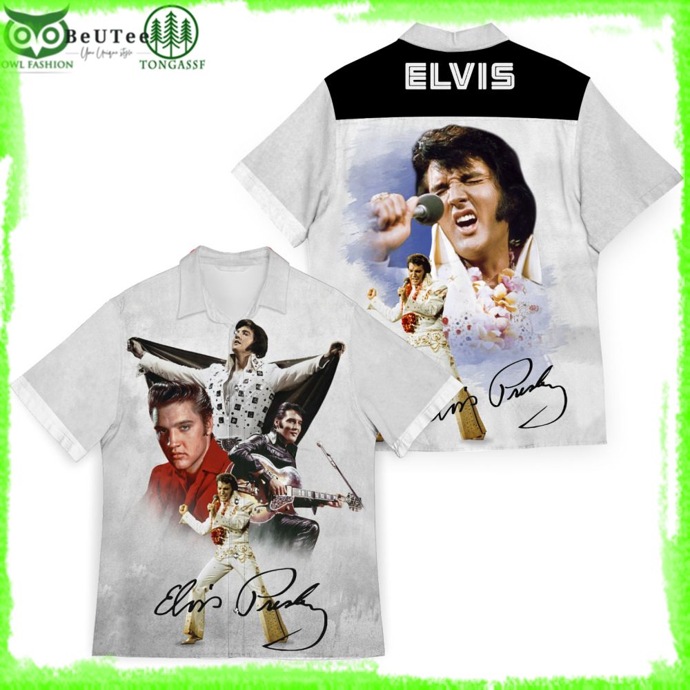 Elvis Presley Prince from Another Planet Rock Hawaiian shirt