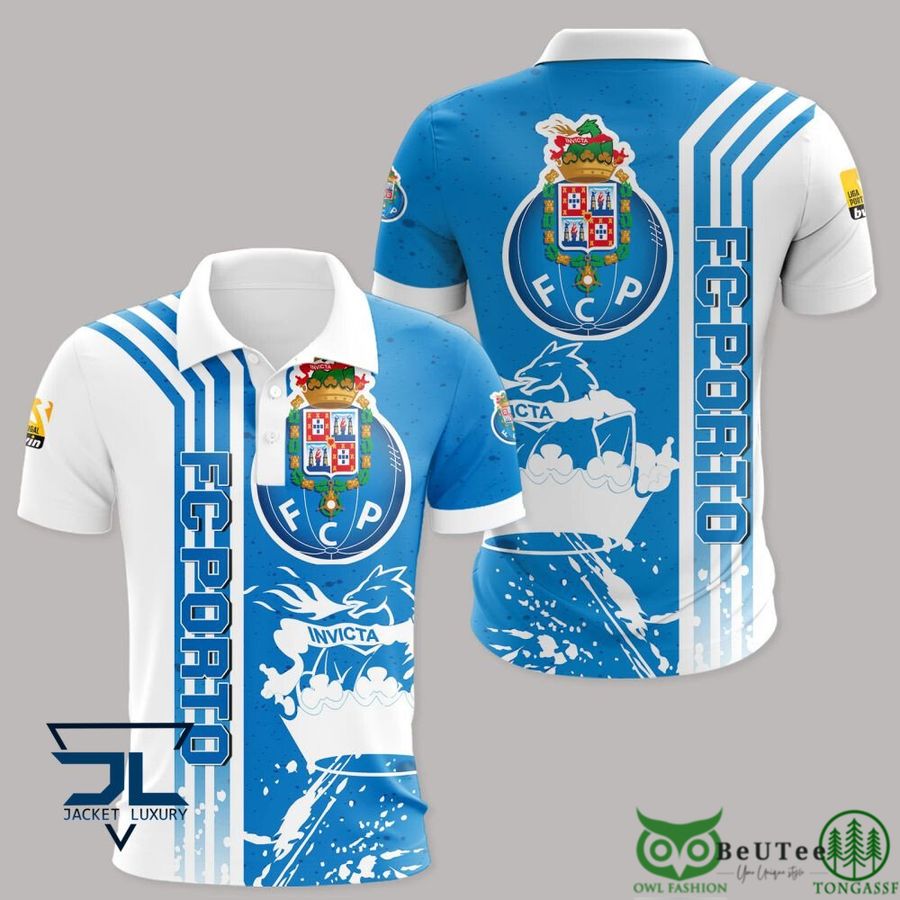 FC Porto Liga Portugal 3D Hoodie Tshirt Polo