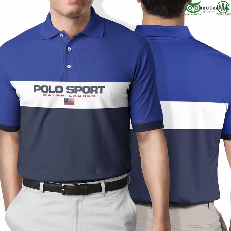 202 Ralph Lauren US flag Polo Shirt For Men