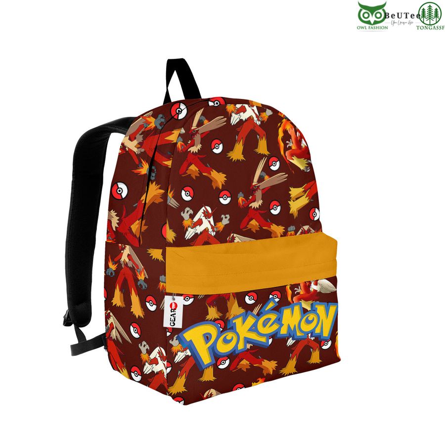 203 Blaziken Backpack Pokemon Anime Bag Gifts Ideas for Otaku