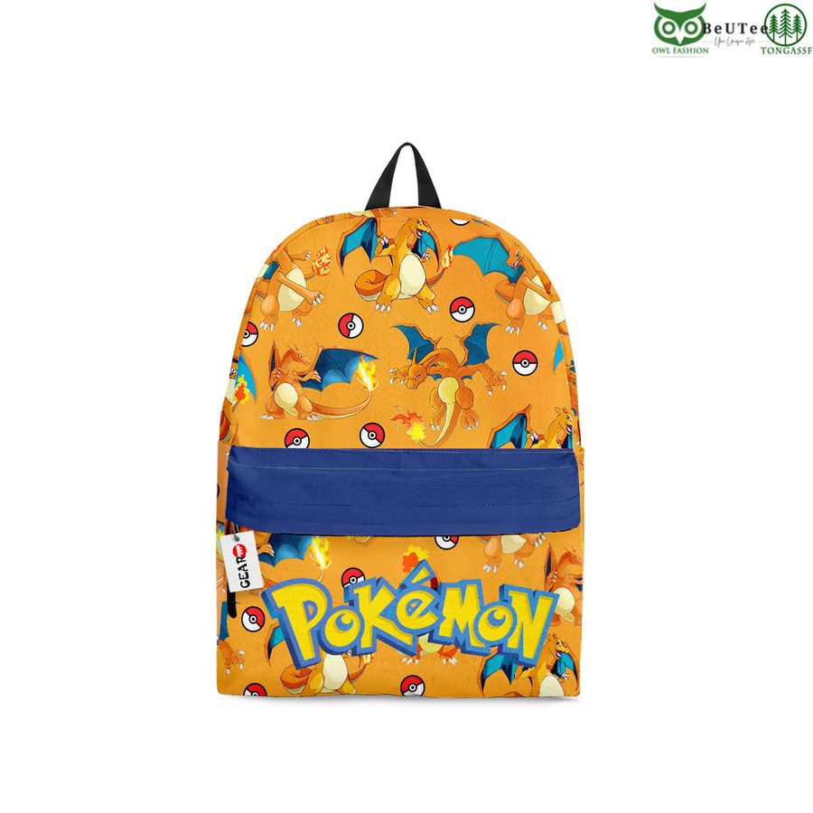 208 Charizard Backpack Pokemon Anime Bag Gifts Ideas for Otaku