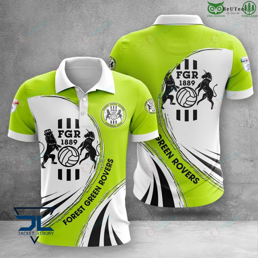 Forest Green Rovers 3D Polo T-Shirt Hoodie