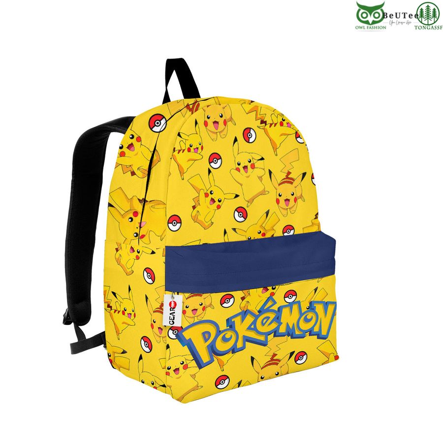 212 Pikachu Backpack Pokemon Anime Bag Gifts Ideas for Otaku