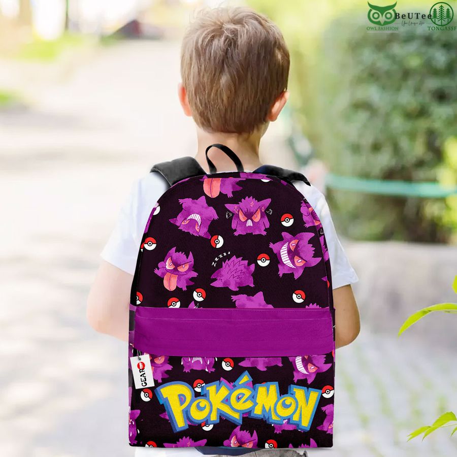 219 Gengar Backpack Pokemon Anime Bag Gifts Ideas for Otaku