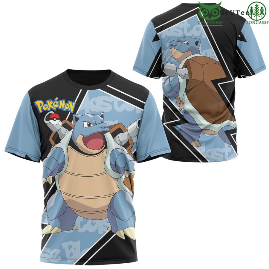 Blastoise T-Shirt Apparel Pokemon