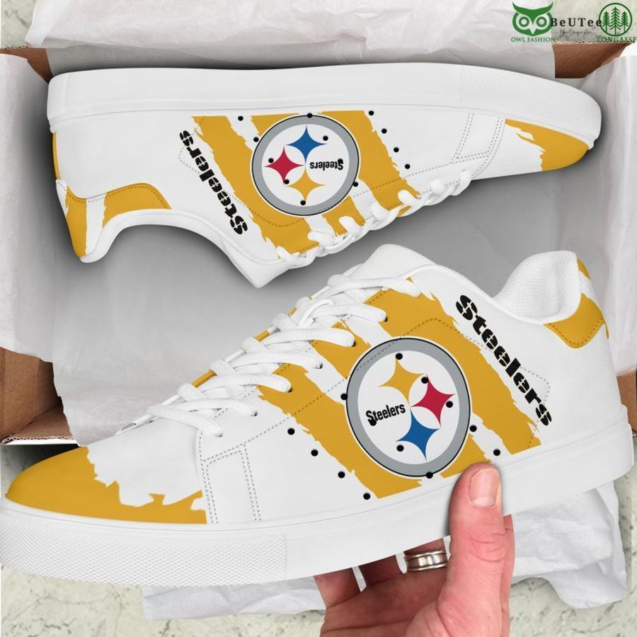 NFL Pittsburgh Steelers American football signature Stan Smith sneakers