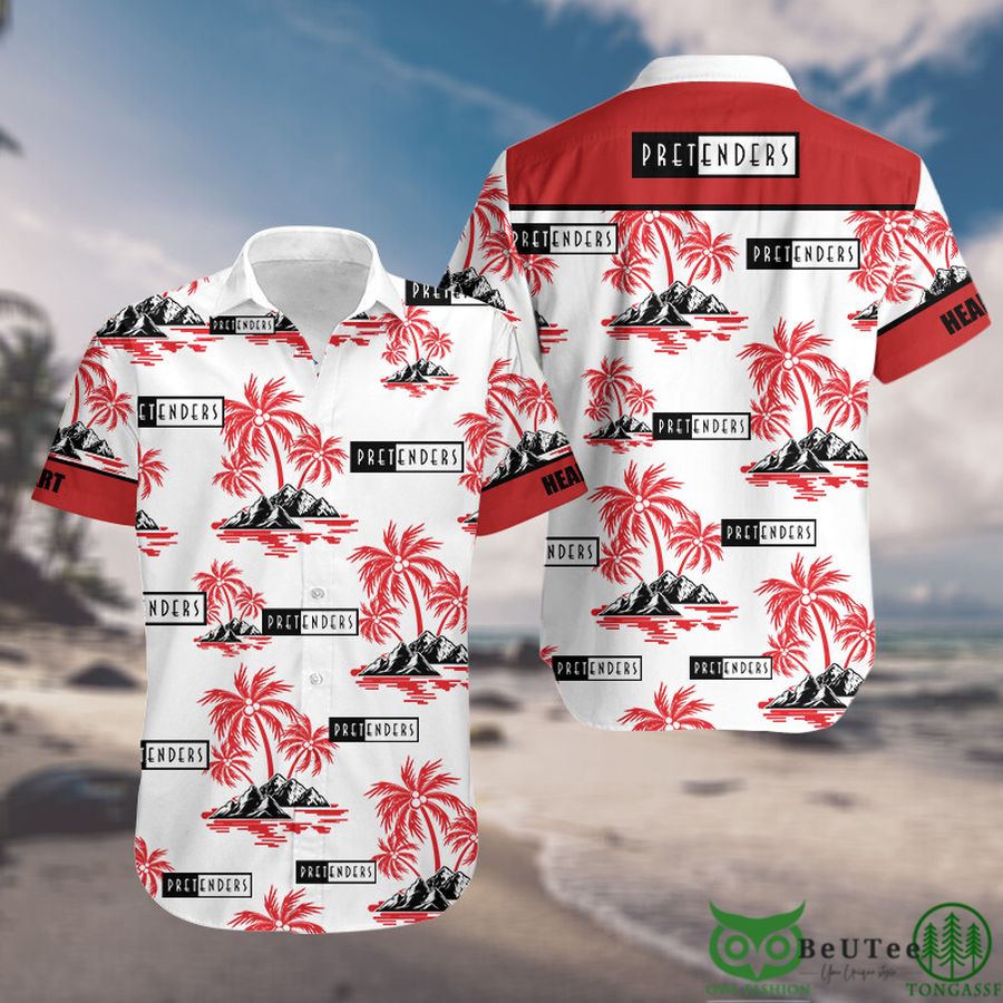 The Pretenders Palm Tree Hawaiian shirt Rock