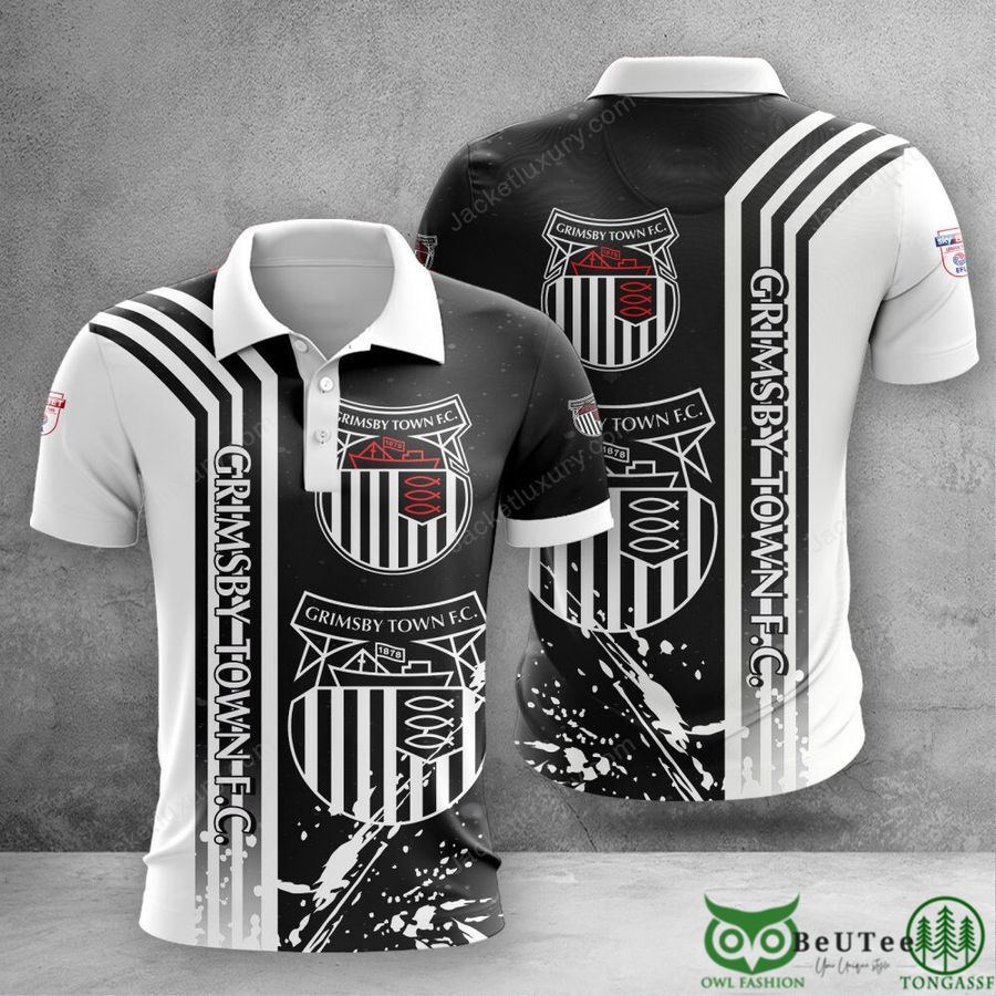 Grimsby Town EPL 3D Polo Tshirt Hoodie