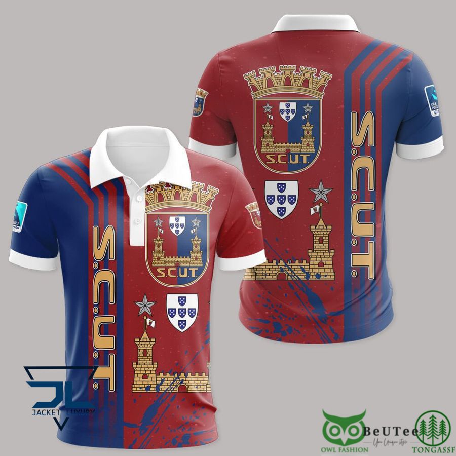 S.C.U. Torreense Liga Portugal 3D Hoodie Tshirt Polo
