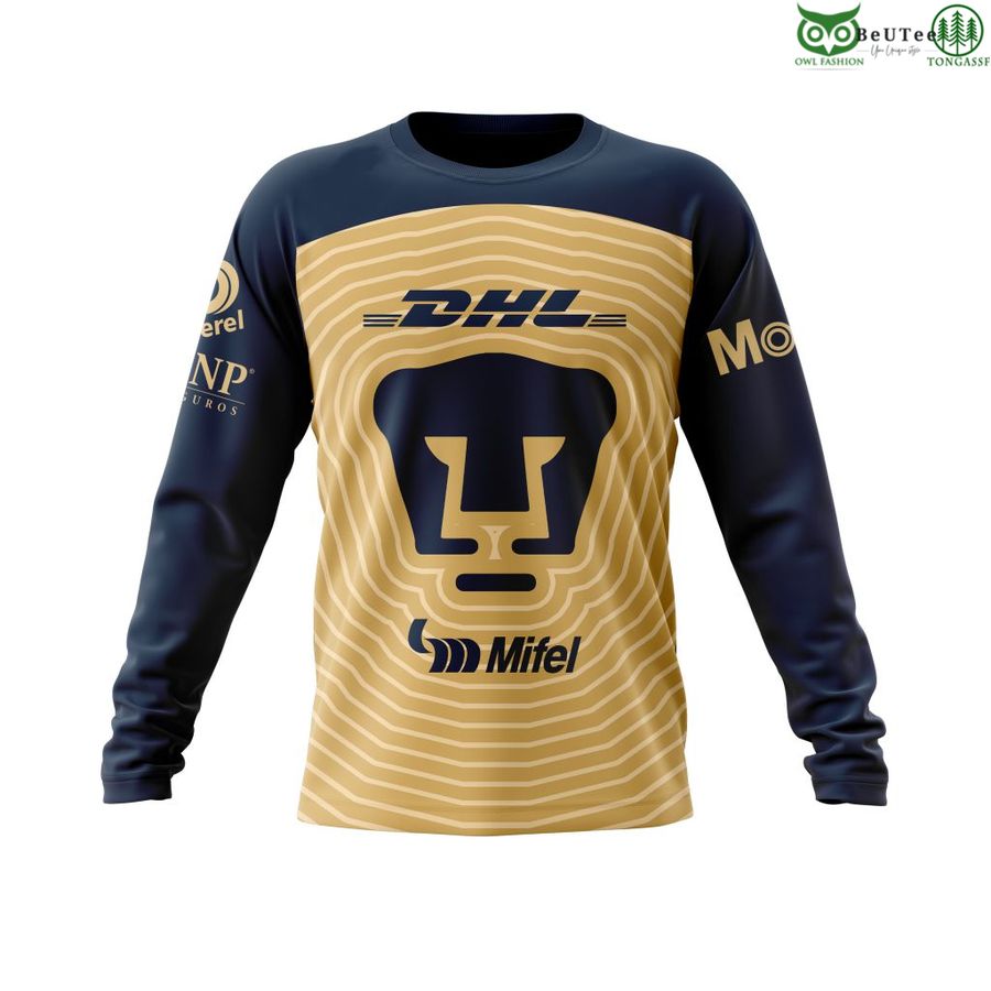 275 LIGA MX Pumas UNAM Away Concept 3D Hoodie T shirt