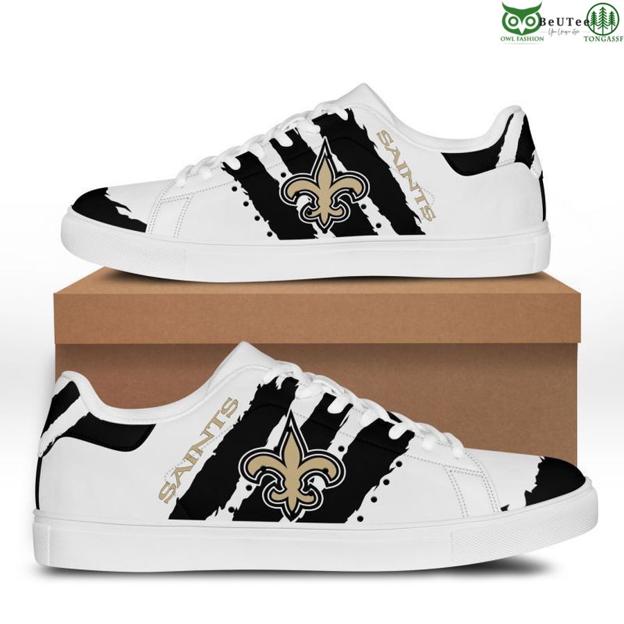 NFL New Orleans Saints American football signature Stan Smith sneakers -  Owl Fashion Shop