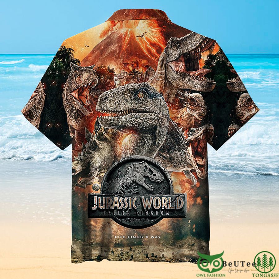 35 Jurassic World Fallen Kingdom Universal Hawaiian Shirt
