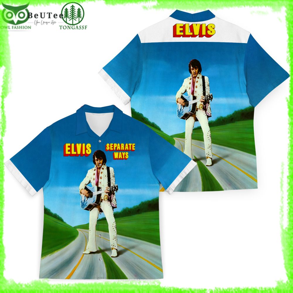 Elvis Presley Separate Ways Hawaiian shirt