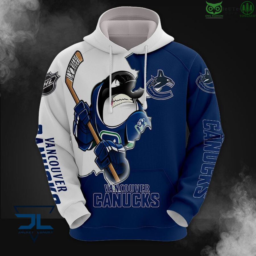 30 Ice Hockey Vancouver Canucks NHL Printed Hoodie Sweatshirt Tshirt