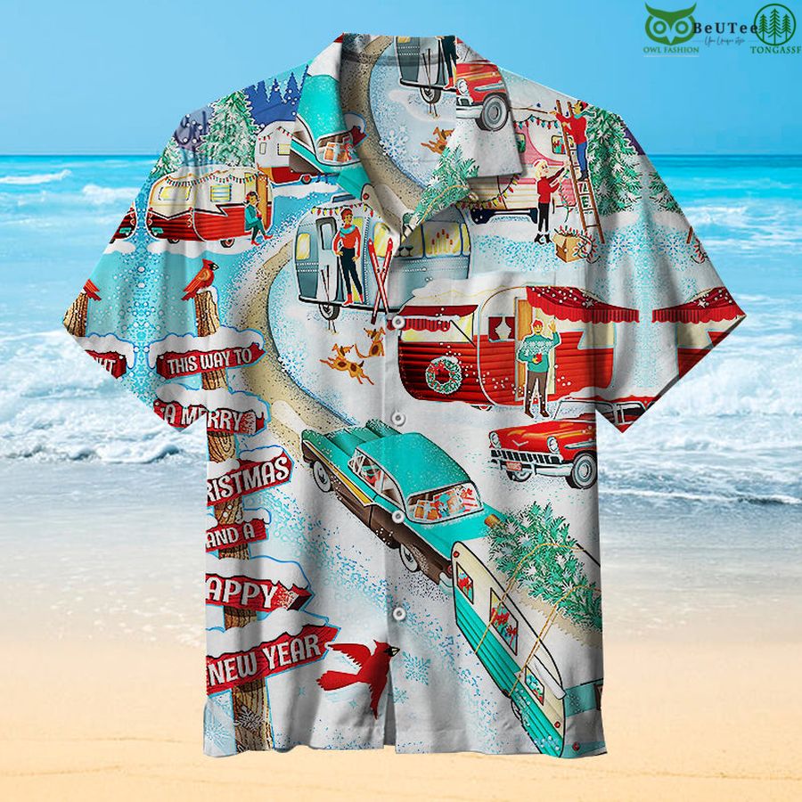 Christmas Campers Hawaiian Shirt