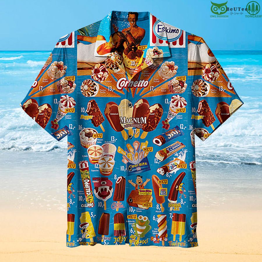 Those old summers Those old ice creams Hawaiian Shirt
