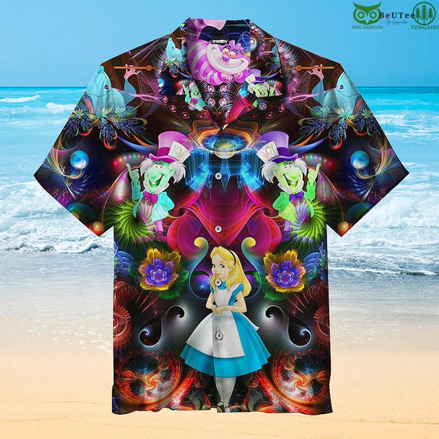 Alice in Wonderland Hawaiian Shirt