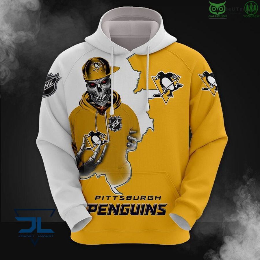 35 NHL Ice hockey Pittsburgh Penguins Printed Hoodie Sweatshirt Tshirt