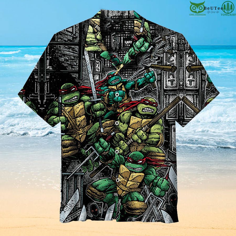 Teenage Mutant Ninja Turtles Battle Furies Hawaiian Shirt