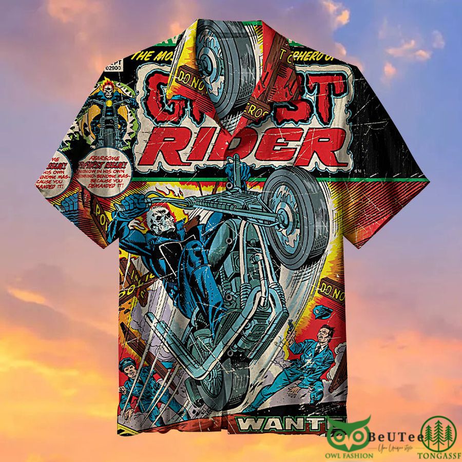 Ghost Rider Universal Hawaiian Shirt