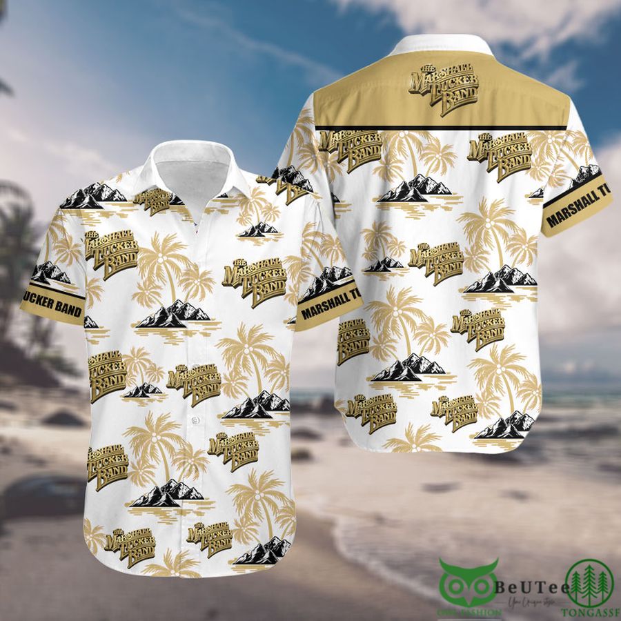 Marshall Tucker Band Palm Tree Hawaiian shirt Rock