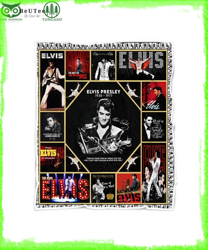 Elvis Presley From Memphis to Vegas Blanket