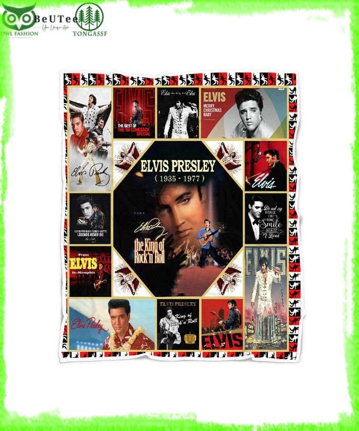 Elvis Presley The King of Rock'n Roll Blanket Memories 