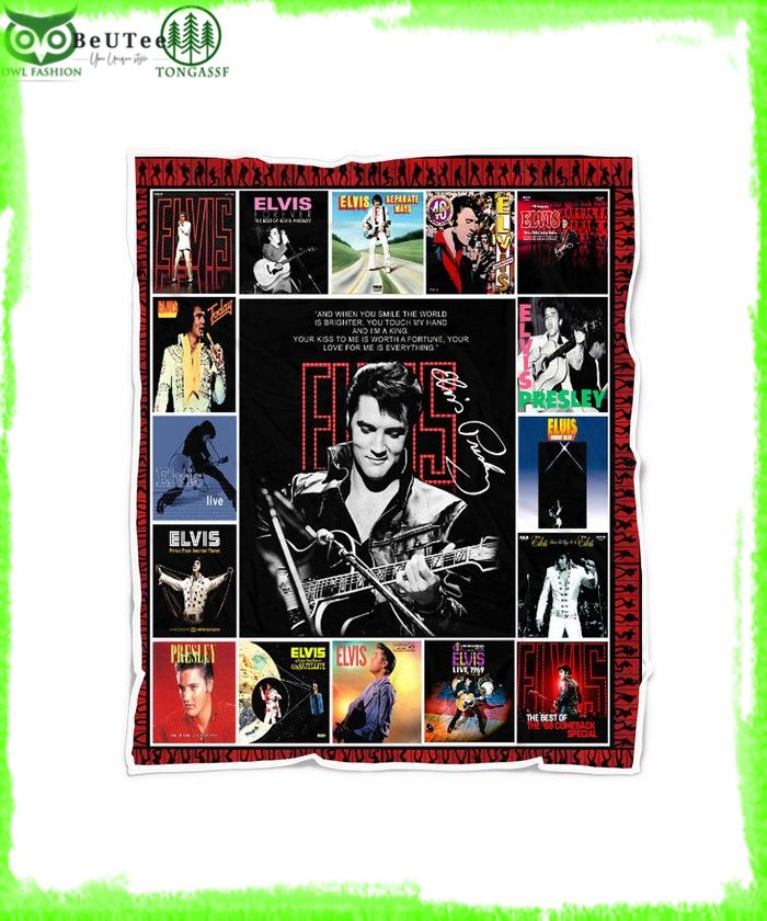 Elvis Presley Elvis at the International Album Blanket