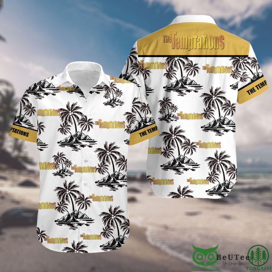 The Temptations Palm Tree Hawaiian shirt Rock