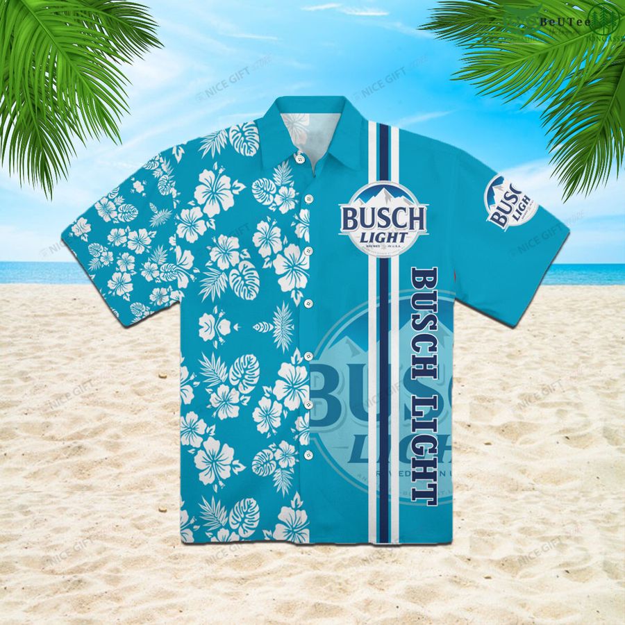 Busch Light beer aloha Hawaiian 3D Shirt