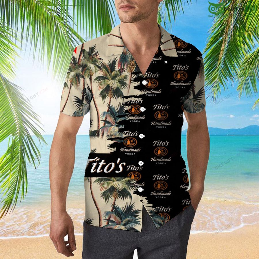 Tito's Handmade Vodka beer whiskey aloha Hawaiian 3D Shirt
