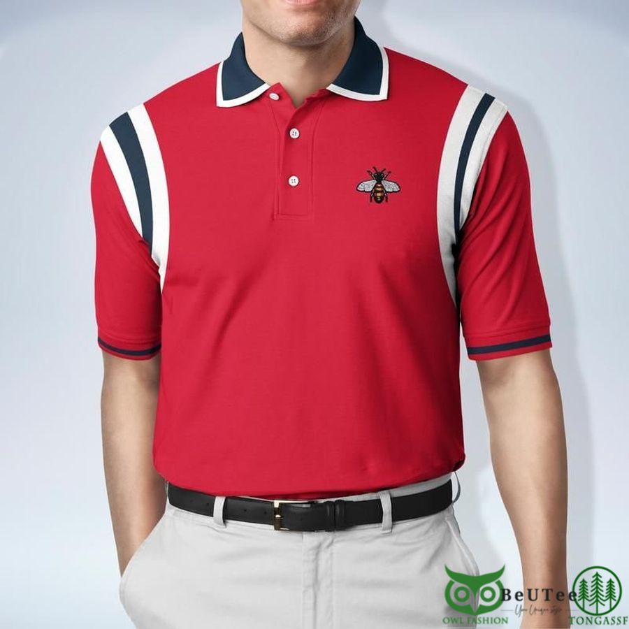 Limited Edition Gucci Fly Red Polo Shirt
