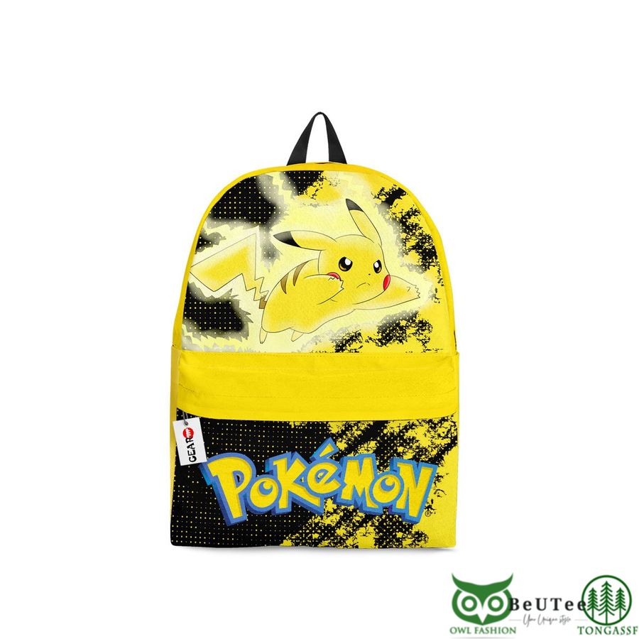 Pikachu Backpack Custom Anime Pokemon Bag Gifts for Otaku