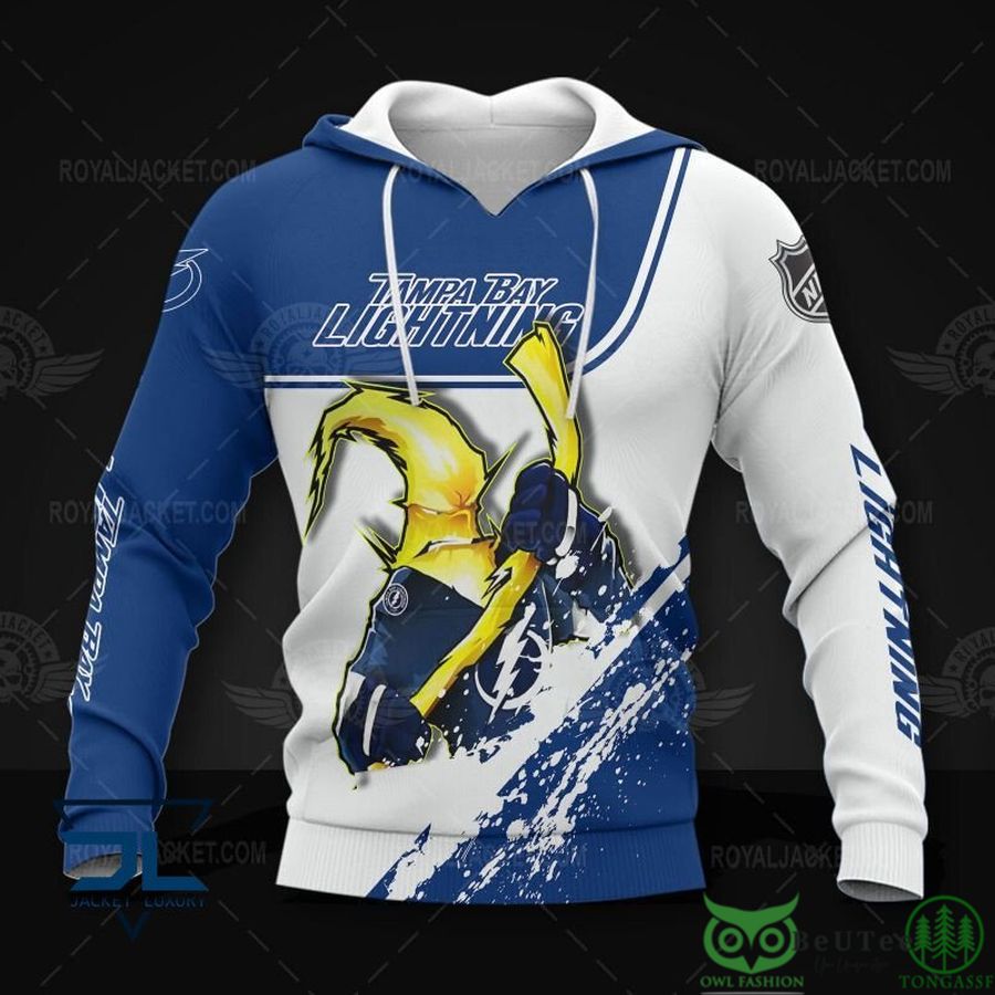 Tampa Bay Lightning NHL Monster 3D Printed Hoodie Sweatshirt Tshirt