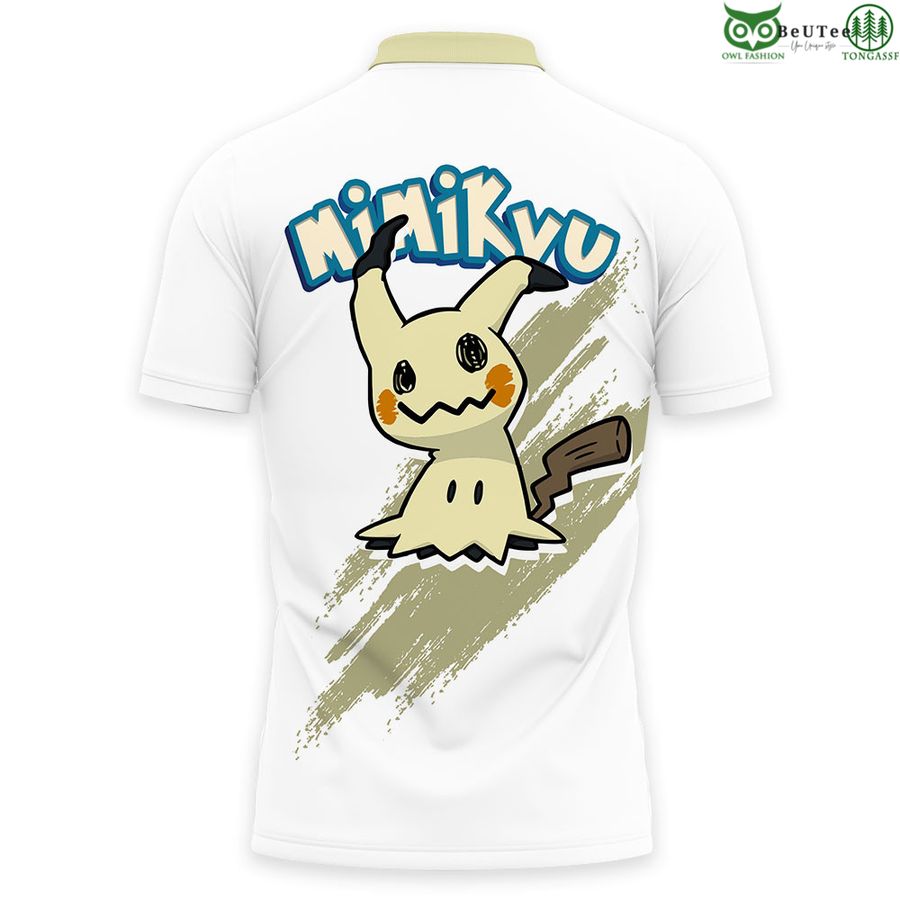55 Mimikyu Polo Shirts Pokemon Anime For Otaku