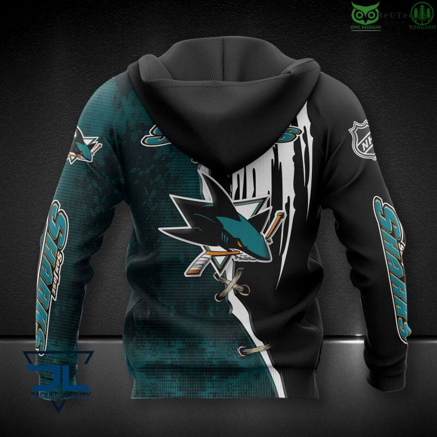 59 Hockey team fanmade NHL San Jose Sharks Printed Hoodie Sweatshirt Tshirt