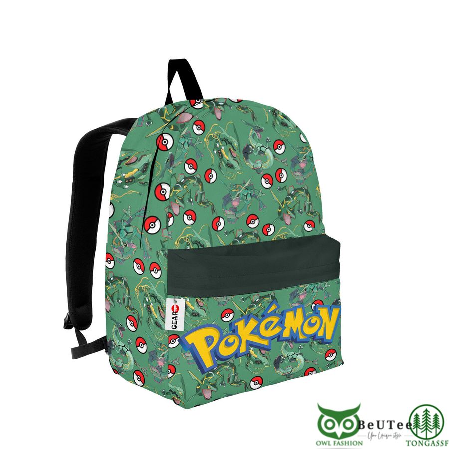 57 Rayquaza Backpack Custom Pokemon Anime Bag Gifts Ideas for Otaku