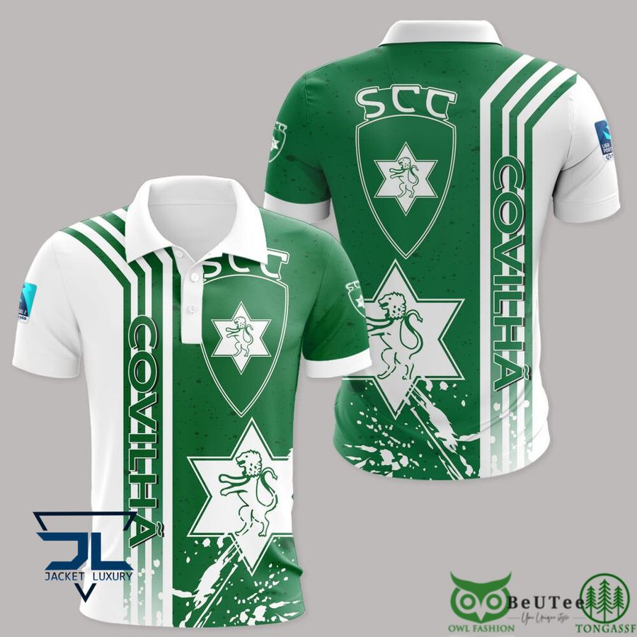 134 S.C. Covilha Liga Portugal 3D Hoodie Tshirt Polo