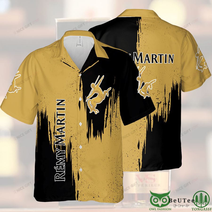 Remy Martin Yellow and Black Hawaii 3D Shirt 