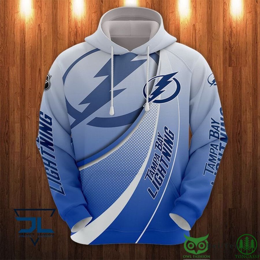 Tampa Bay Lightning NHL Light Color 3D Printed Hoodie Sweatshirt Tshirt