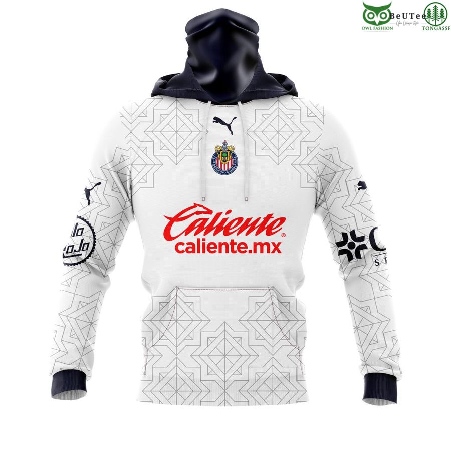 81 LIGA MX Chivas Guadalajara Away Kits 3D Hoodie T shirt