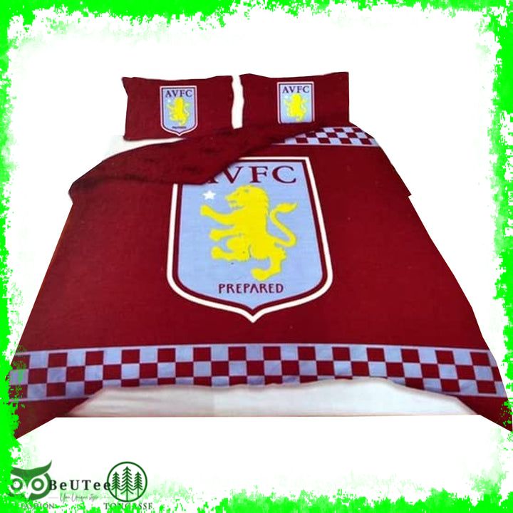 3 Aston Villa FC Claret Blue Bedding Set
