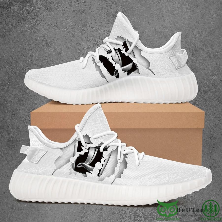 24 Luxgen Car Yeezy Sneakers Shoes White