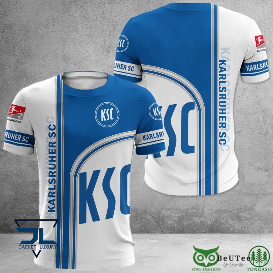 87 Karlsruher SC Bundesliga 3D Printed Polo T shirt