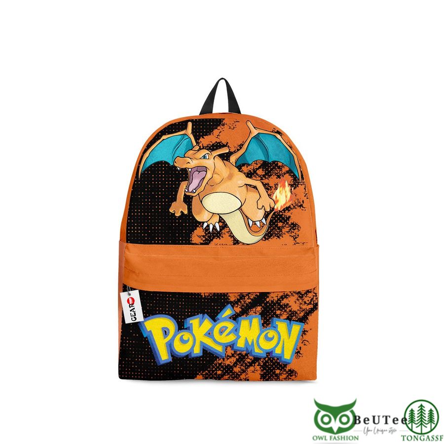 Charizard Backpack Custom Anime Pokemon Bag Gifts for Otaku
