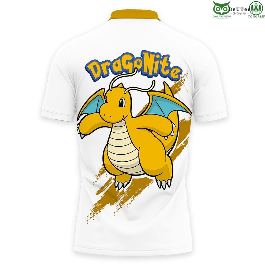 76 Dragonite Polo Shirts Pokemon Anime For Otaku
