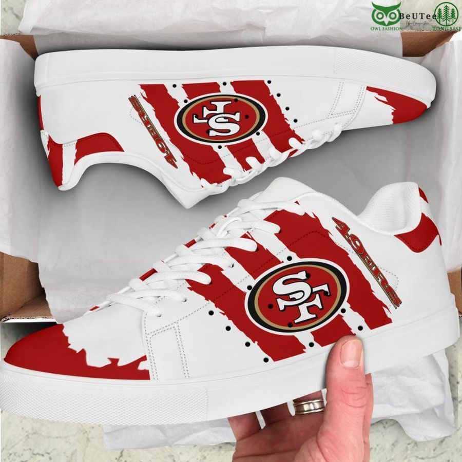 NFL San Francisco 49ers American football signature Stan Smith sneakers